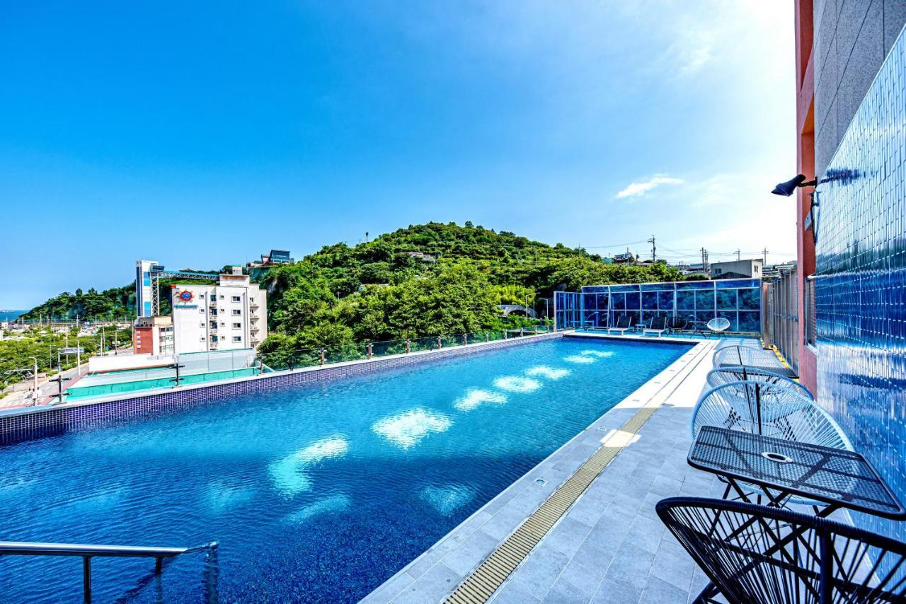 Hs Tourist Hotel Yeosu Luaran gambar