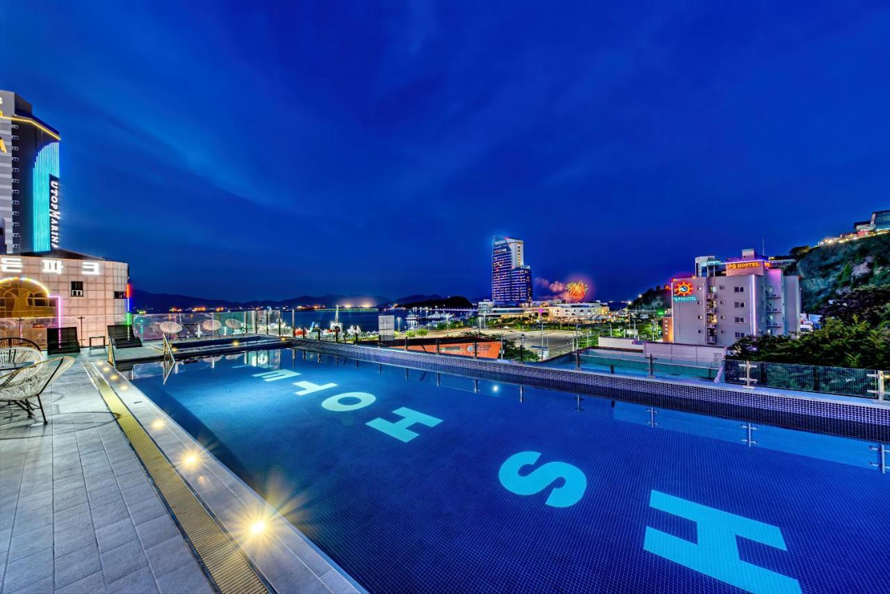 Hs Tourist Hotel Yeosu Luaran gambar