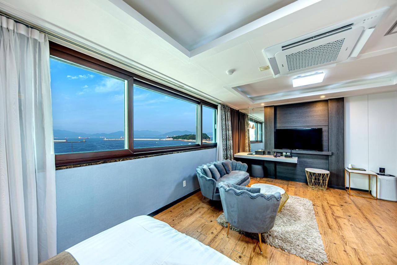 Hs Tourist Hotel Yeosu Luaran gambar